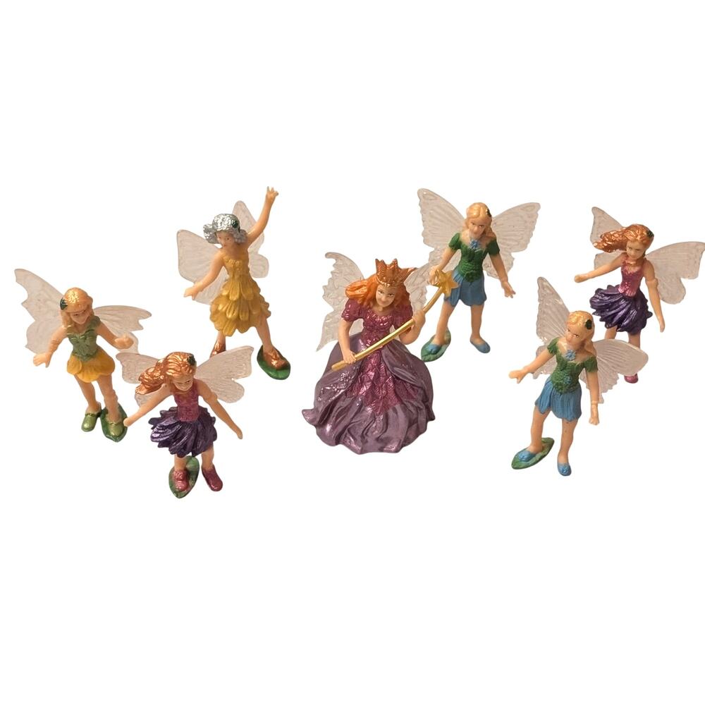 Rose The Fairy Queen and Fairies PVC Figure Toys Fantasy